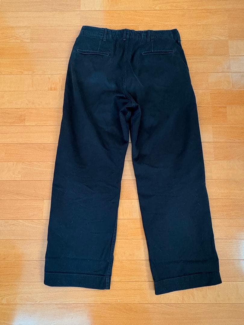 バズリクソンズ ウイリアムギブソン ブラックチノパン 34インチ ミリタリー