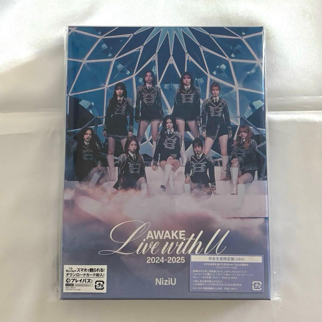 NiziU Live with U 2024-2025 AWAKE ブルーレイ