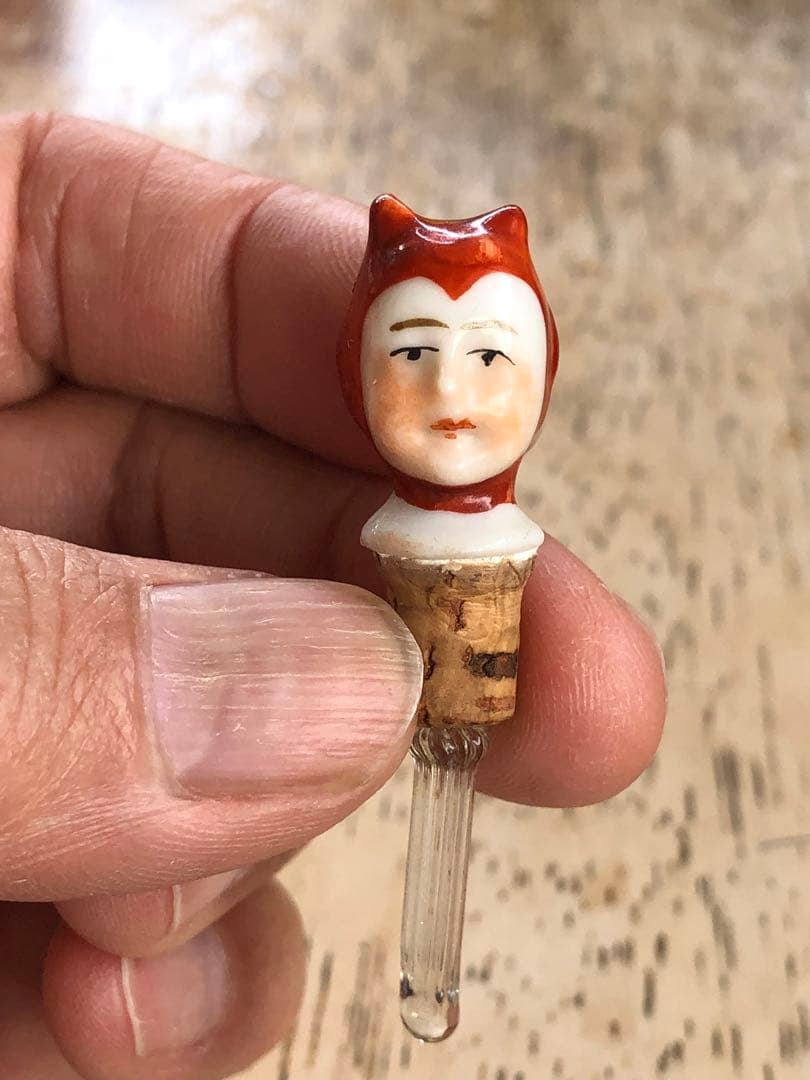 アンティーク 19s デビル 悪魔　レッドデビル パヒューム　ポイズン レトロ