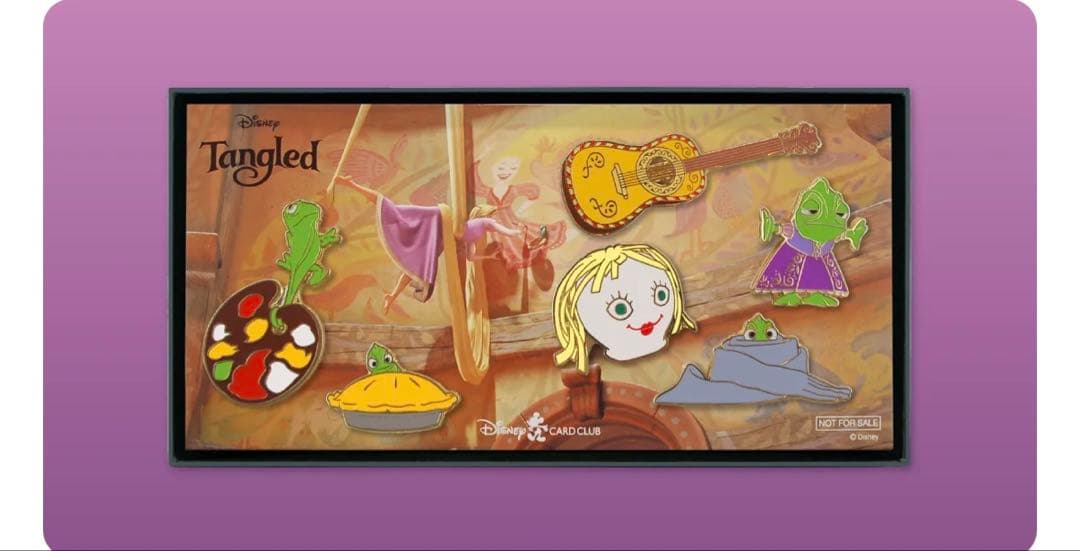 『塔の上のラプンツェル』ピンバッジセット