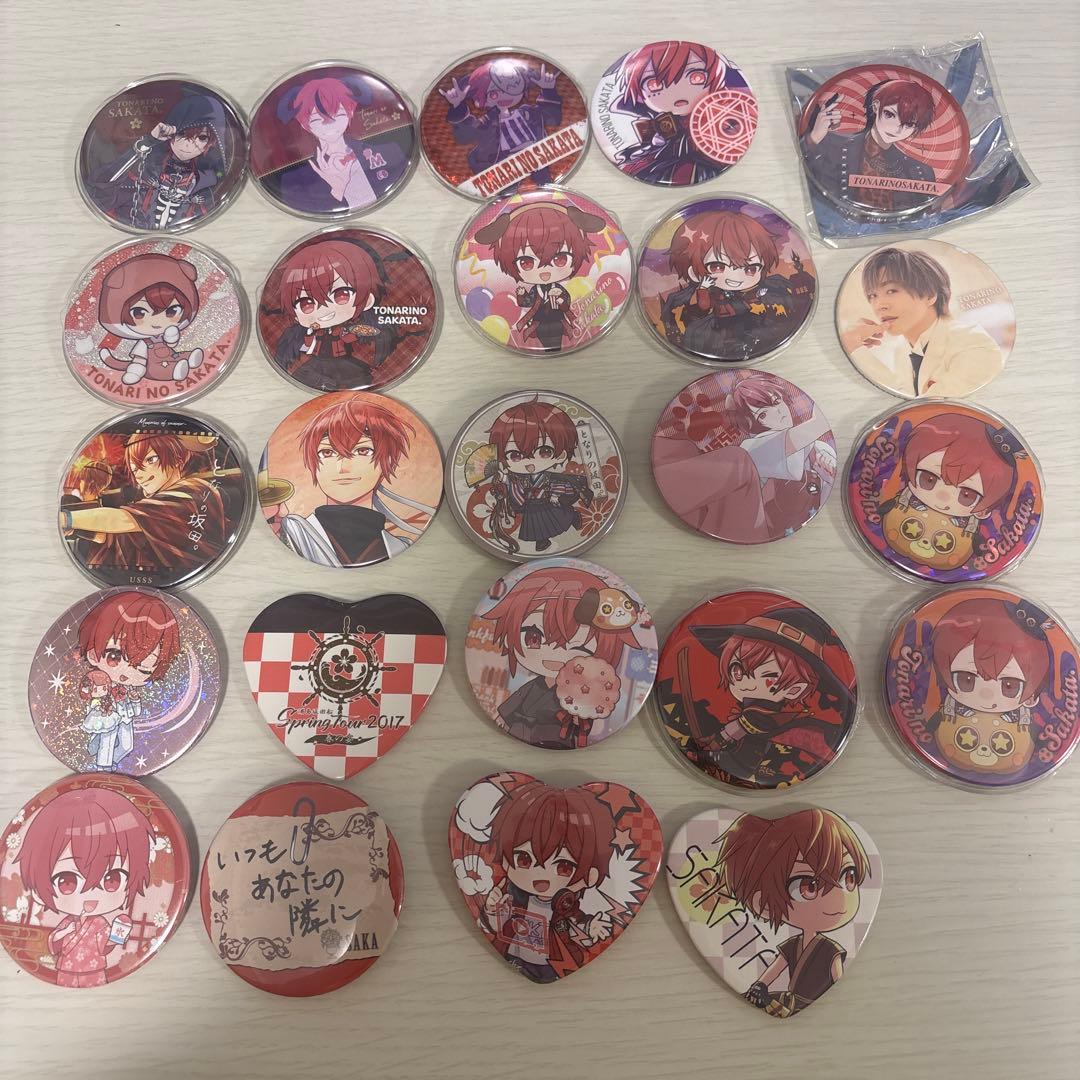 あほの坂田 となりの坂田 缶バッジ