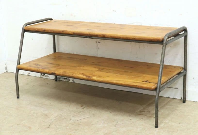 展示品！a.depeche★古材 テレビボード・シェルフ・TVボード・棚アイアン