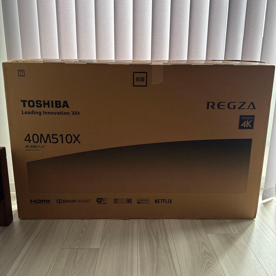 TOSHIBA 40M510X 4Kテレビ 40インチ