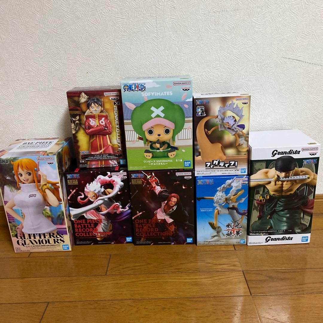 ワンピース　プライズフィギュア　8個