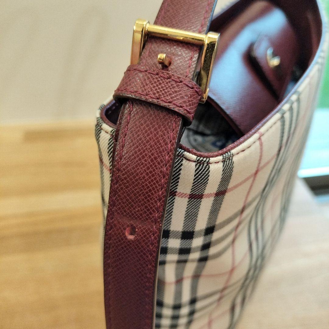 Whiteboo!! 　Burberry チェック柄 ショルダーバッグ