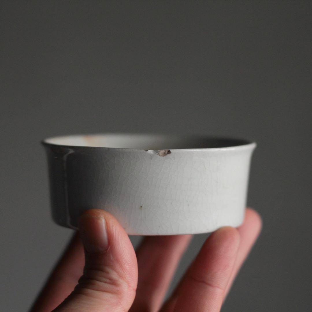 イギリス 半筒 盃 端反り 古道具 アンティーク 古美術 ブロカント 盃 半筒盃