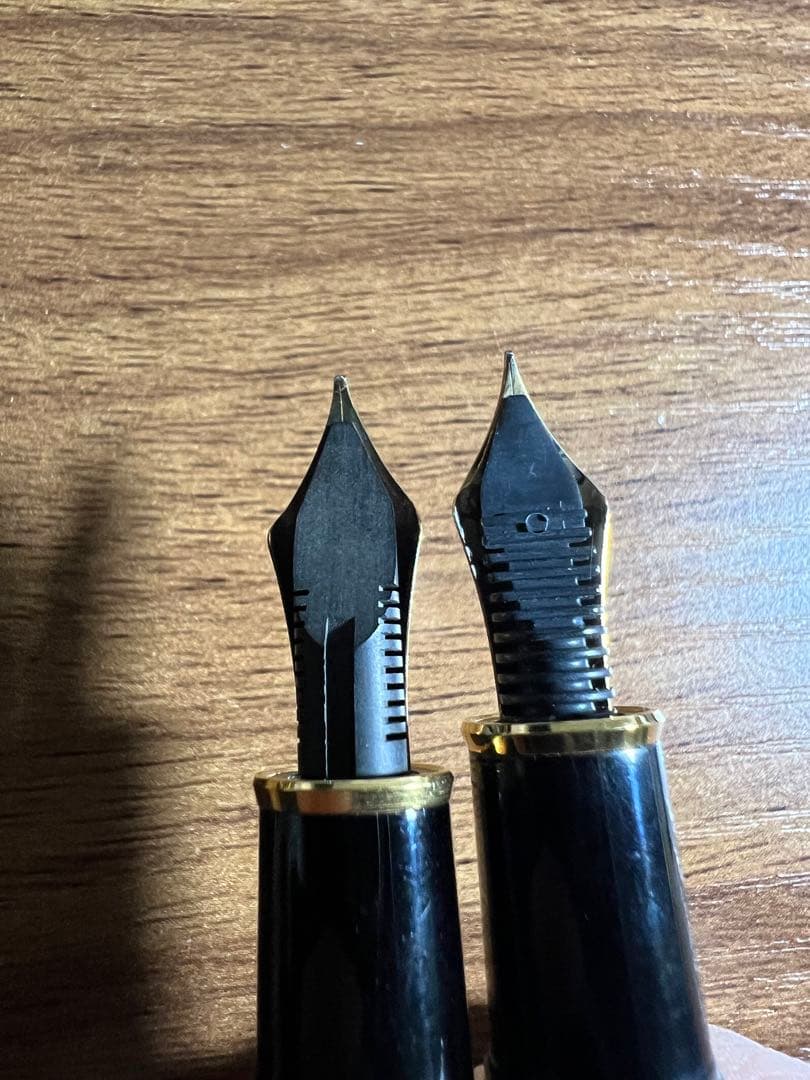 プラチナ　万年筆　3776 中字 太字 2本