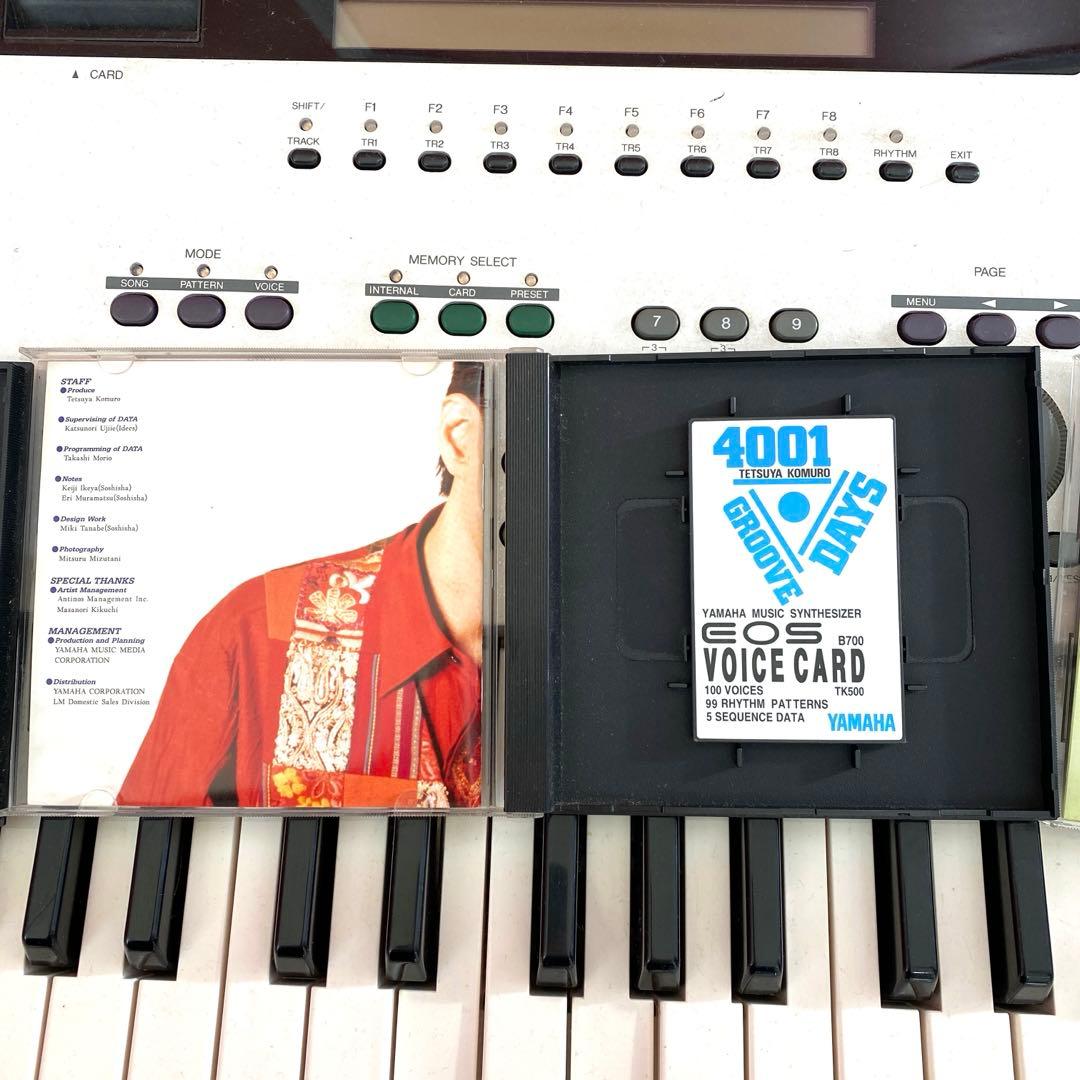 【美品】YAMAHA EOS B700/専用のVOICE CARD3点