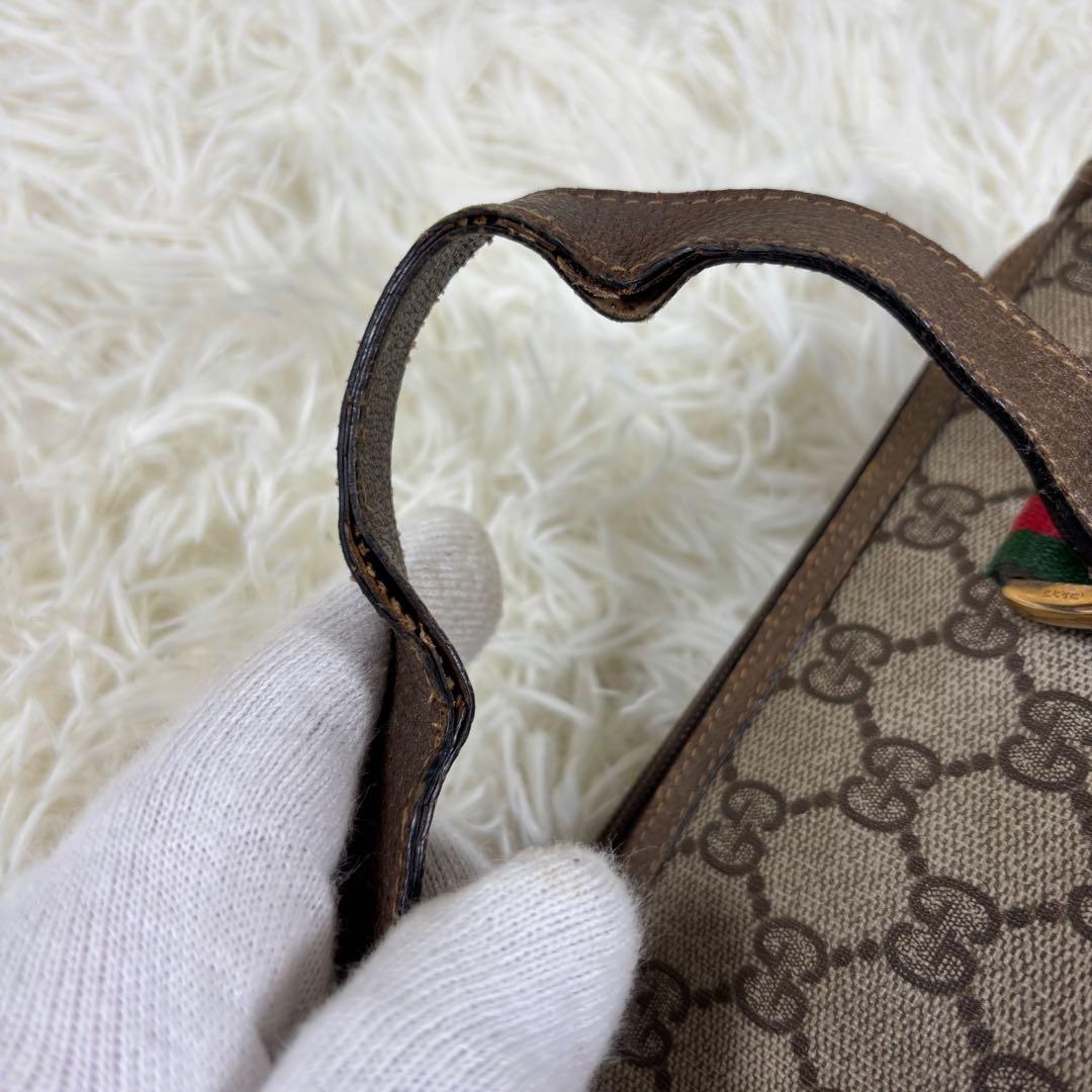 【大人気✨】GUCCI オールドグッチ ハンドバッグ シェリーライン　グッチ