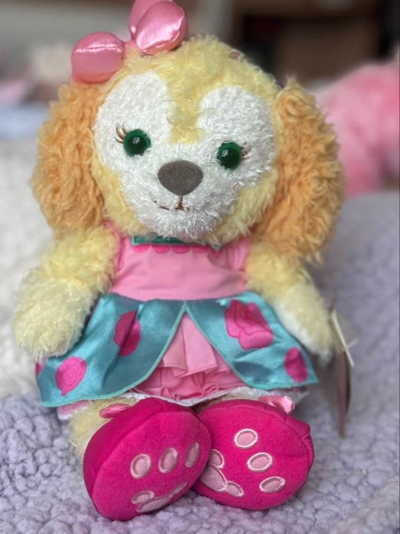 香港 ディズニー2019 ダッフィーフレンズ クッキー・アン ぬいぐるみ4セット