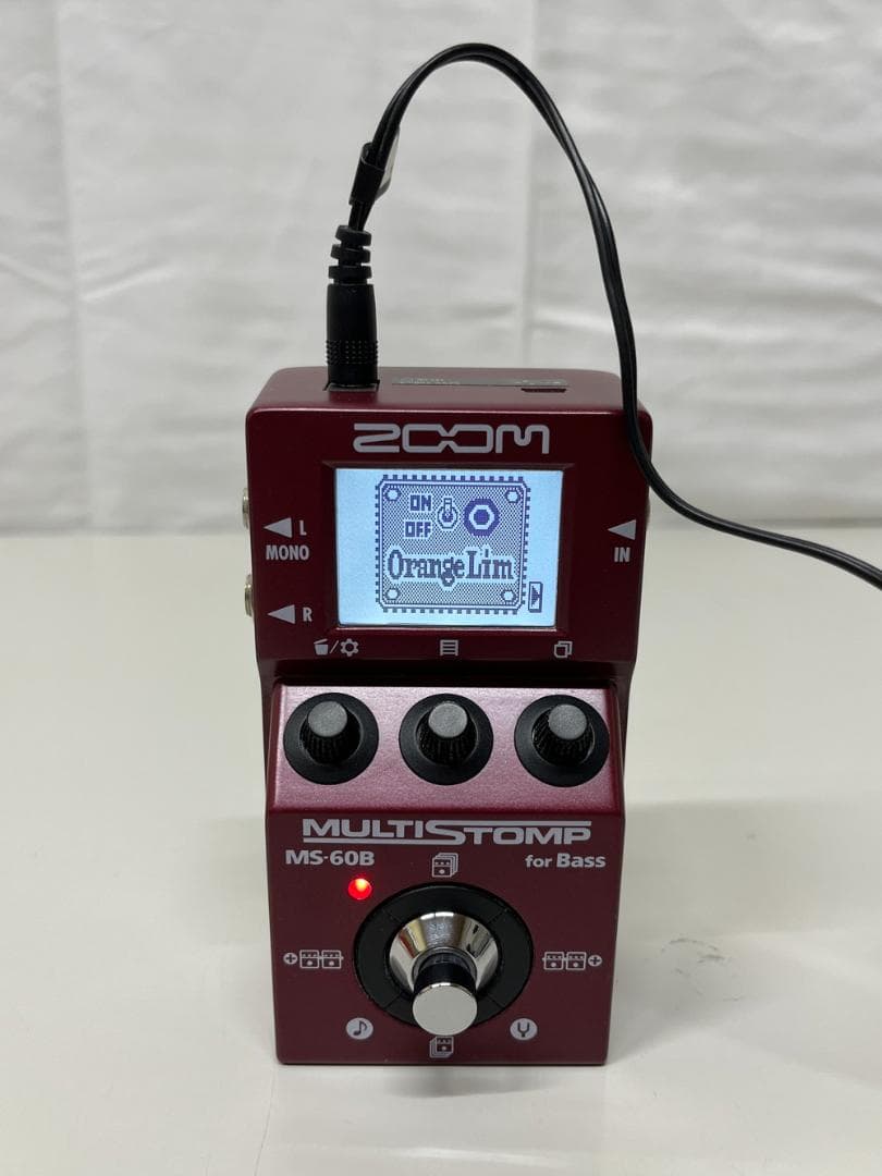 ◆ZOOM MULTISTOMP MS-60B ベースエフェクター 09105