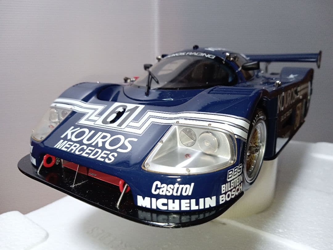 エグゾト exoto ザウバーメルセデス C9 イブサンローラン ミニカー