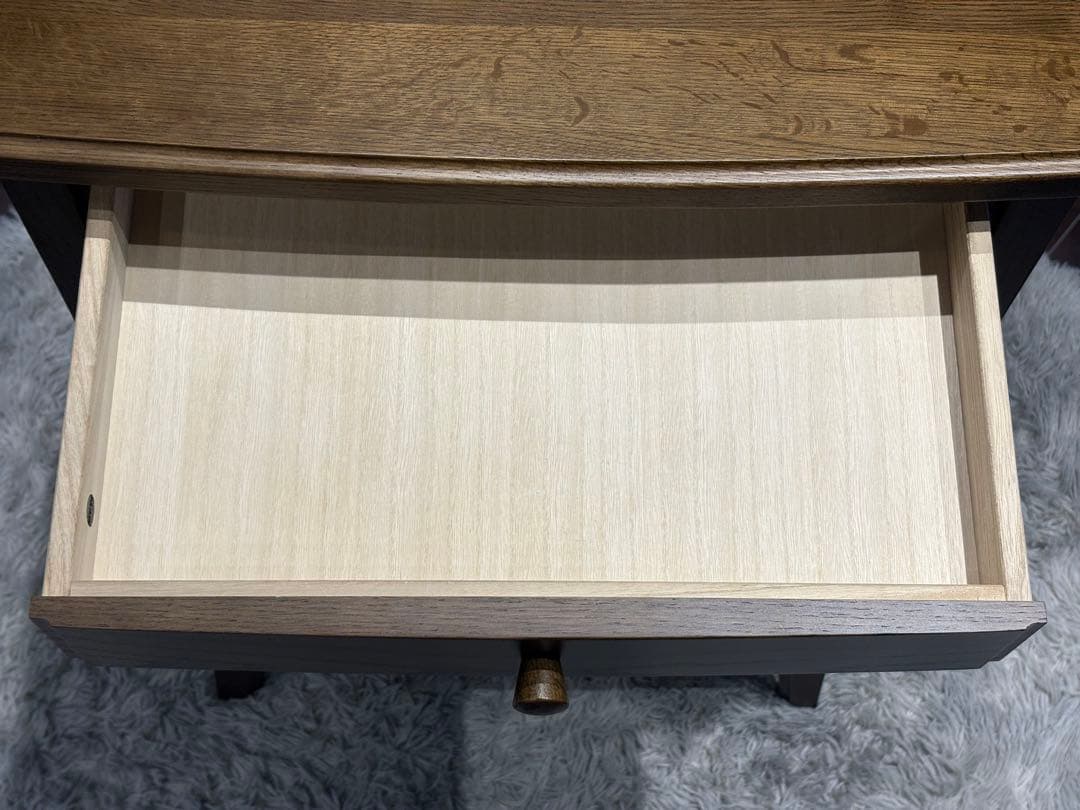 迪卡　起立木工　キャビネット　電話台　収納　ビンテージ　無垢材　IZ