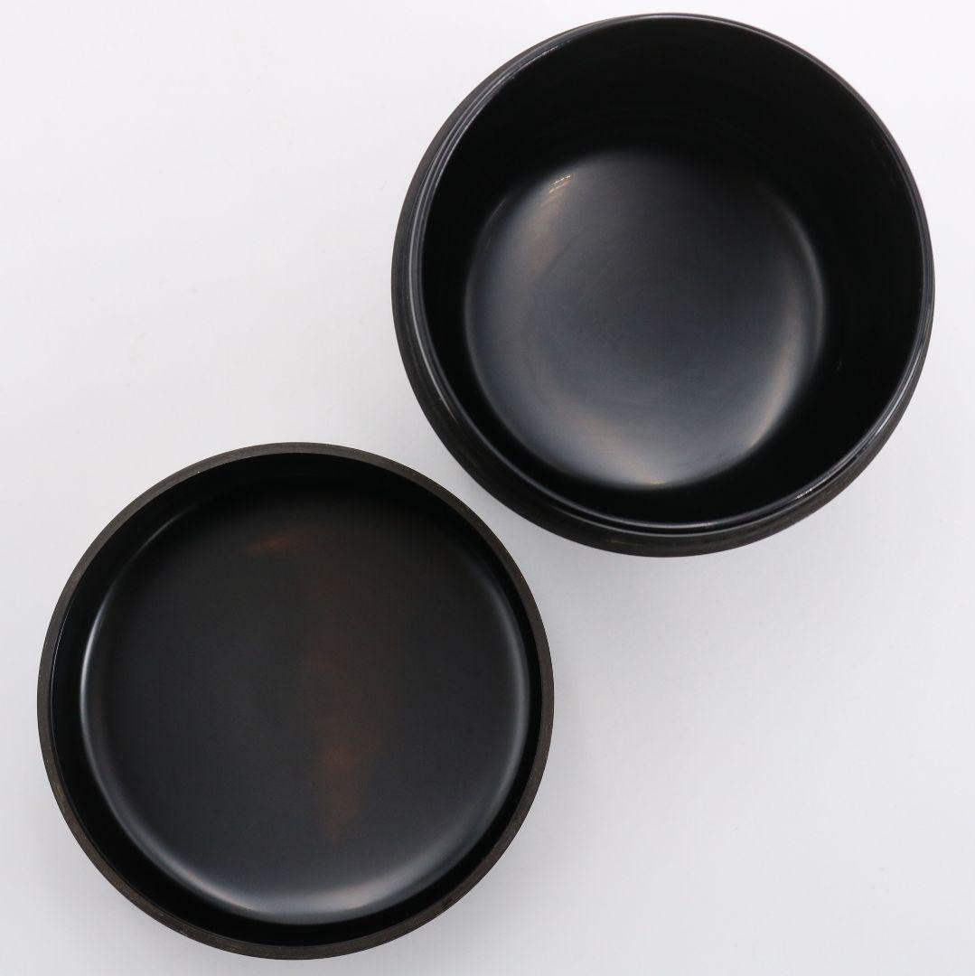 蒔絵師 筑城良斉作 笹露 大棗 茶道具 共箱　V934