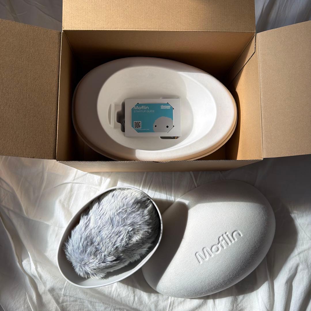 【初代　クラファン版】モフリン Moflin グレー クラウドファンディング版