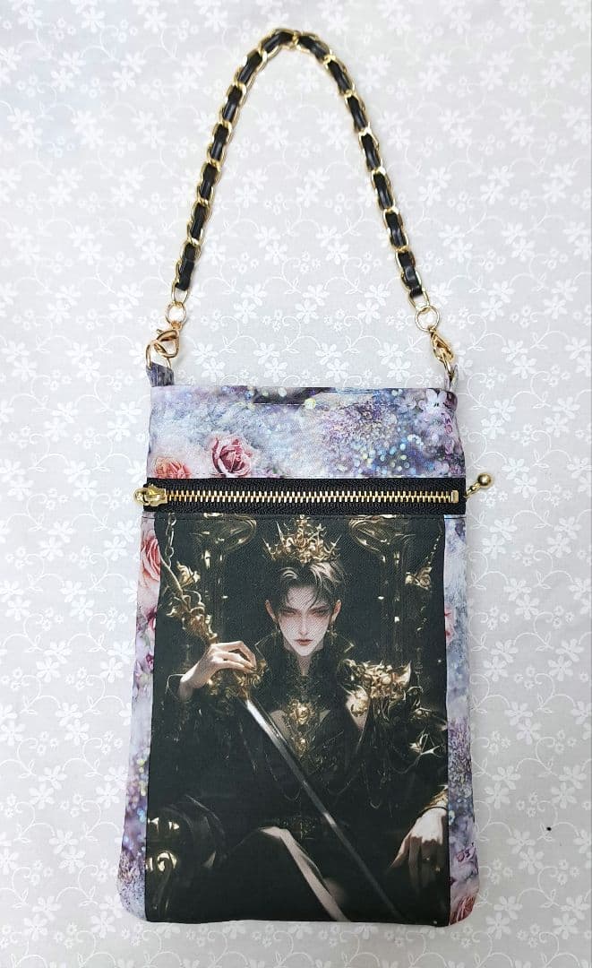 みい⑧ショルダーバッグ、スマホポーチ、ブックカバー、フラットポーチ