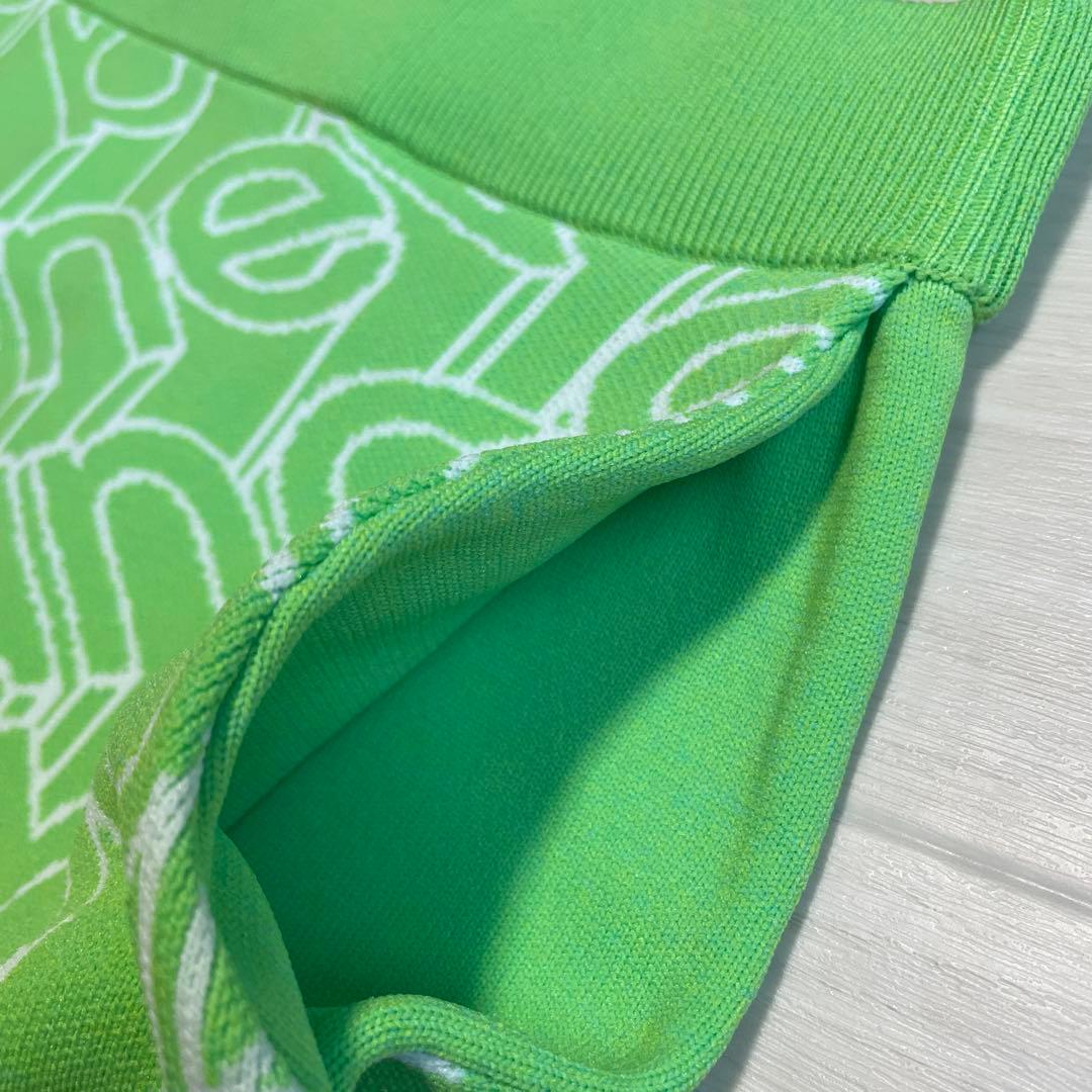 るんるん ニューバランス ゴルフ ロゴ ニットセーター ＆ スカート 上下