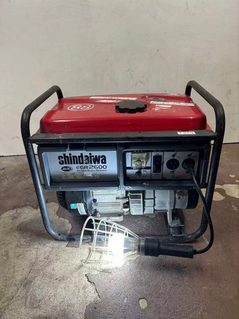 新ダイワ shindaiwa EGR2600 発電機　動作確認済み (B858)