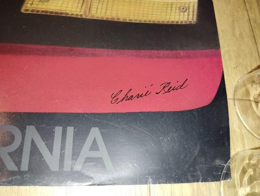 1984年 エンツォフェラーリ マリリンモンロー フェラーリ308 ポスター