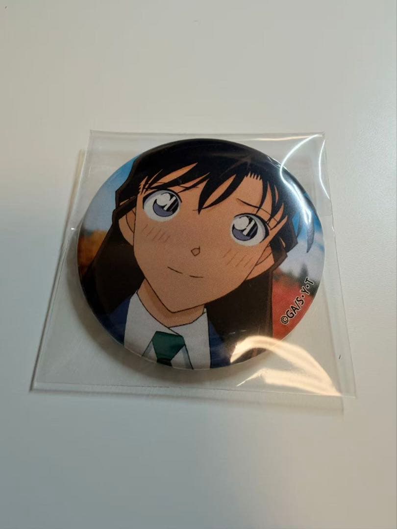 名探偵コナン　毛利蘭　 缶バッジ