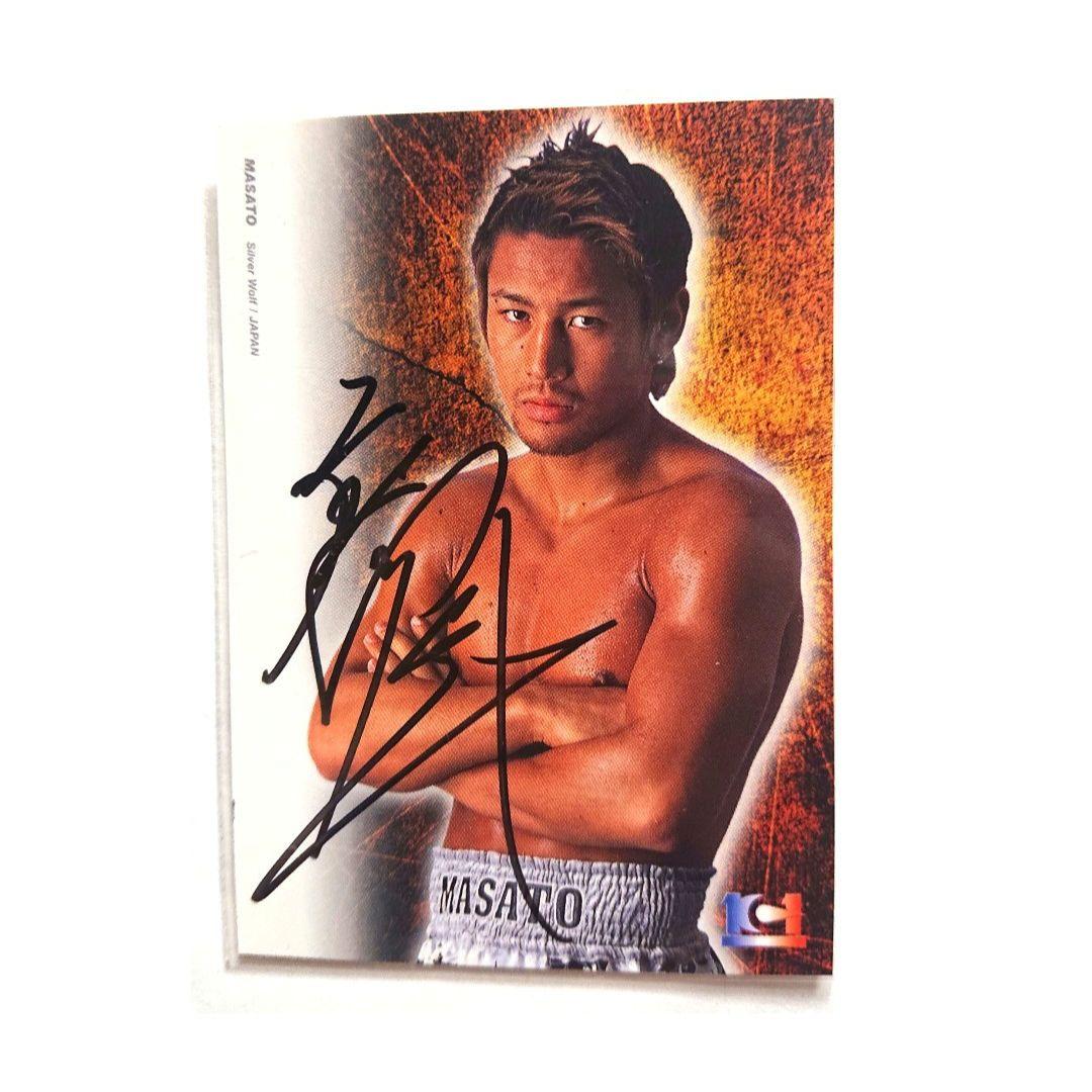 K-1 GRAND PRIX 2002◇魔裟斗 直筆サインカード◇135シリ