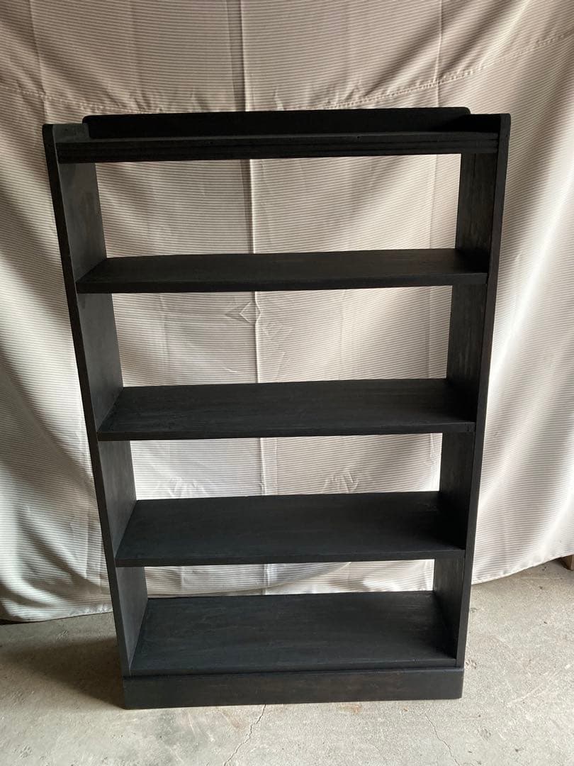 古道具　木製棚　本棚　飾り棚