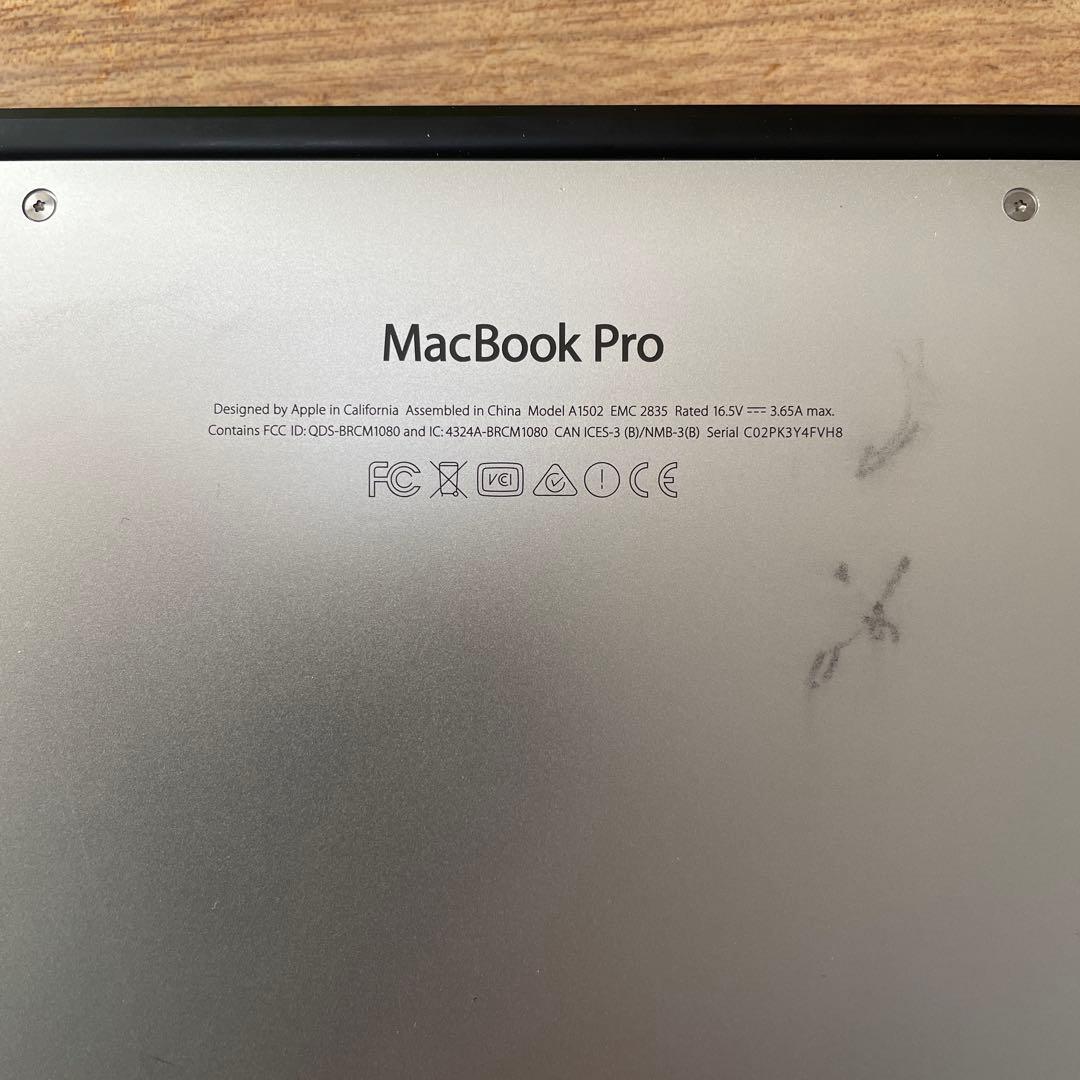 MacBook本体 MacBook Pro 2015 8GB 500GB