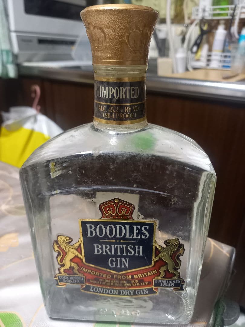 Boodles British Gin ロンドンドライジン 43%