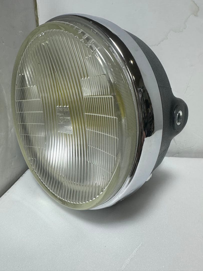 希少当時物シビエスーパーオスカー180πシビエ凹みレンズ付きヘッドライトASSY