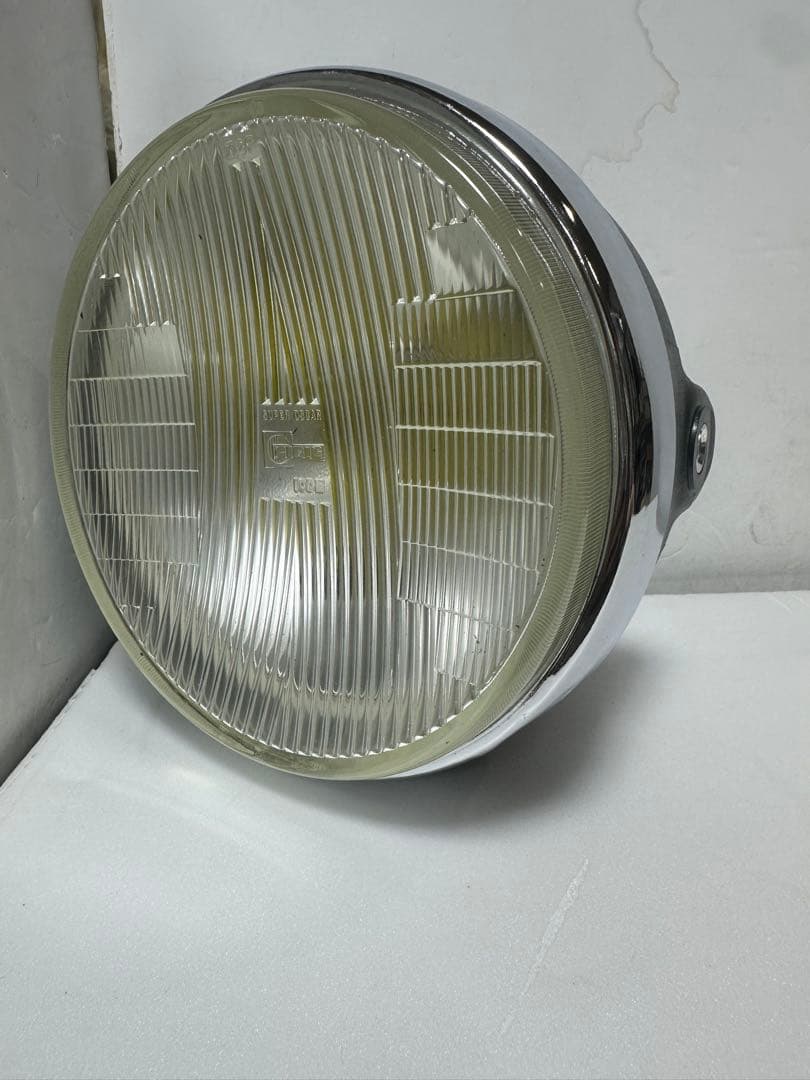 希少当時物シビエスーパーオスカー180πシビエ凹みレンズ付きヘッドライトASSY