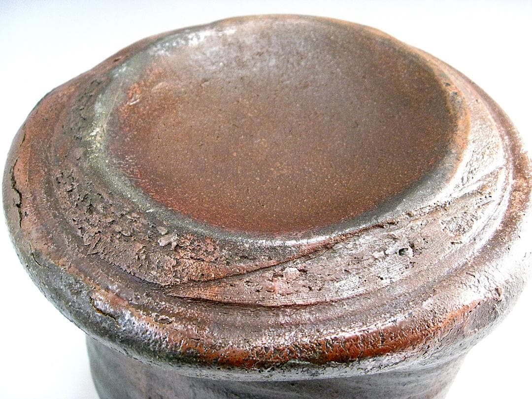 #古備前 変形 水指 #茶道具 #備前焼 #古備前 #時代 #水指 # No20