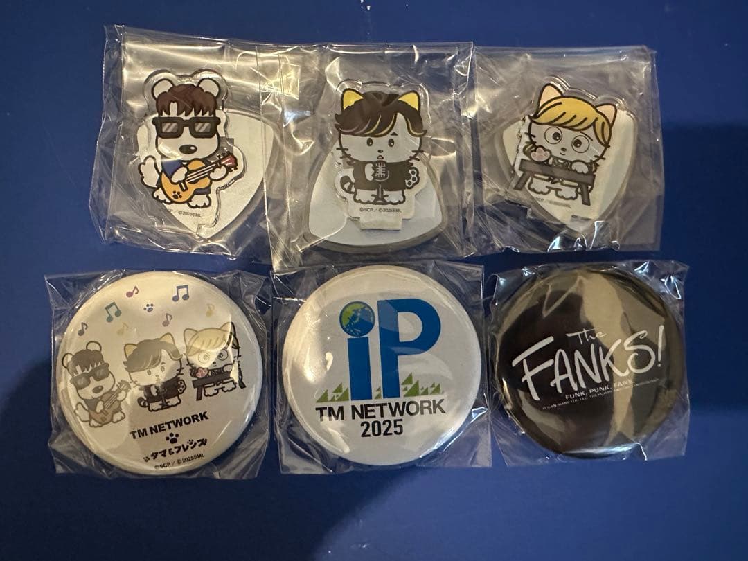 コンプ☆TM NETWORK IP銀座限定ガチャ6個セット☆超レア