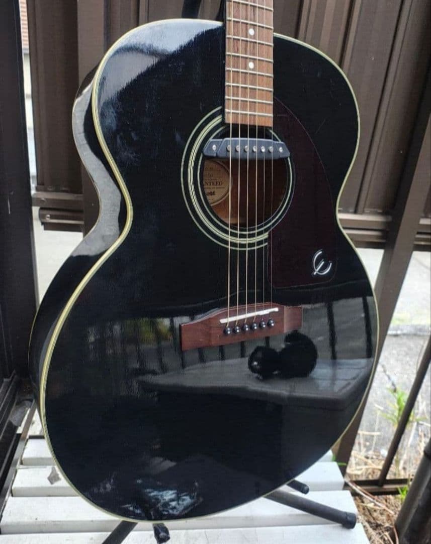 超美品 Epiphone SJ-15 EB ジャンボボディー Wピックアップ
