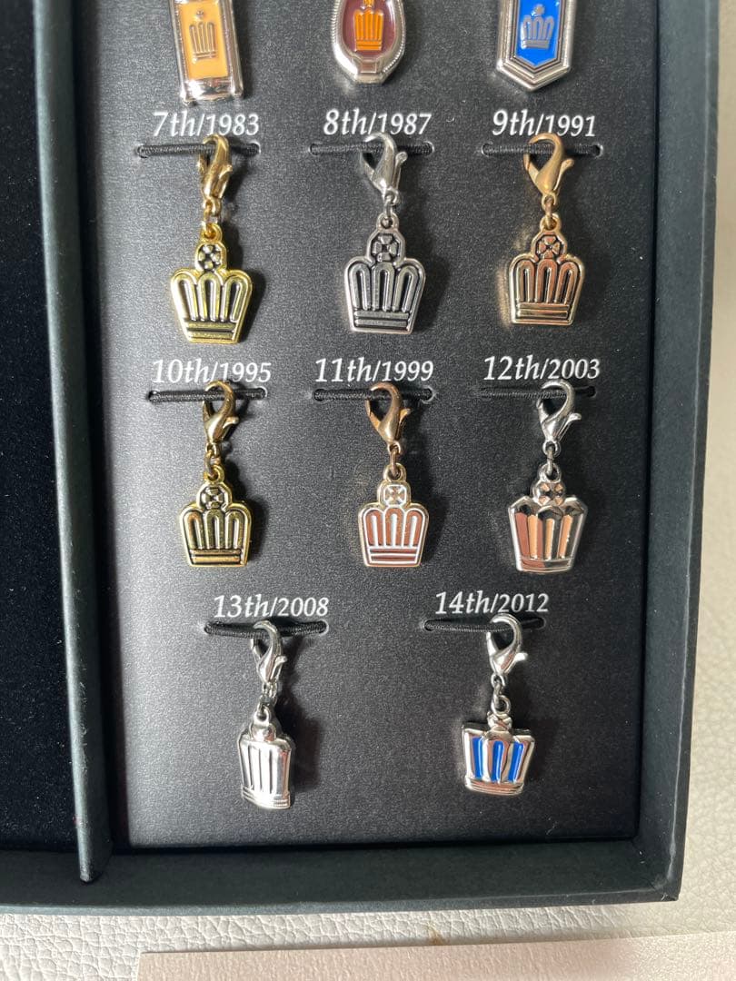 トヨタ クラウン クロス製 ボールペン 歴代 オーナメント チャームコレクション