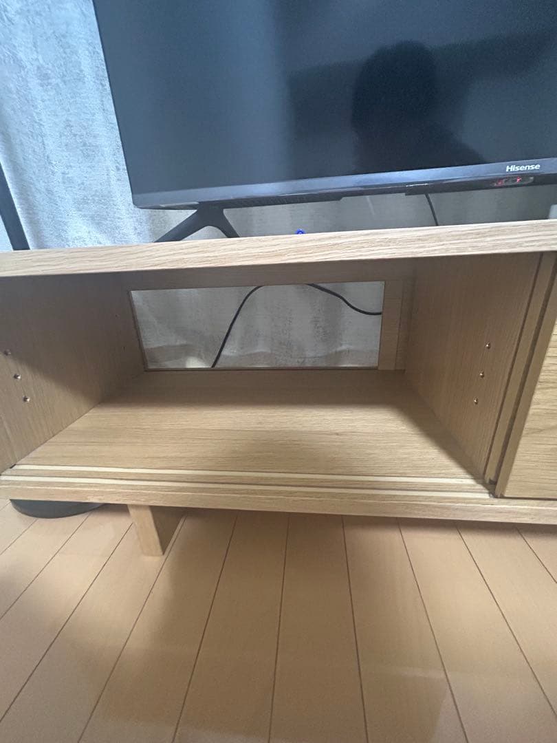 無印良品　テレビ台　テレビボード　オーク