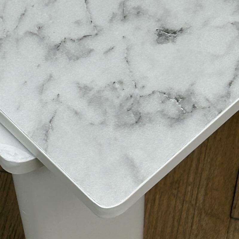 ☆折れ脚フラットヒーターこたつ70　大理石風☆【OUTLET】