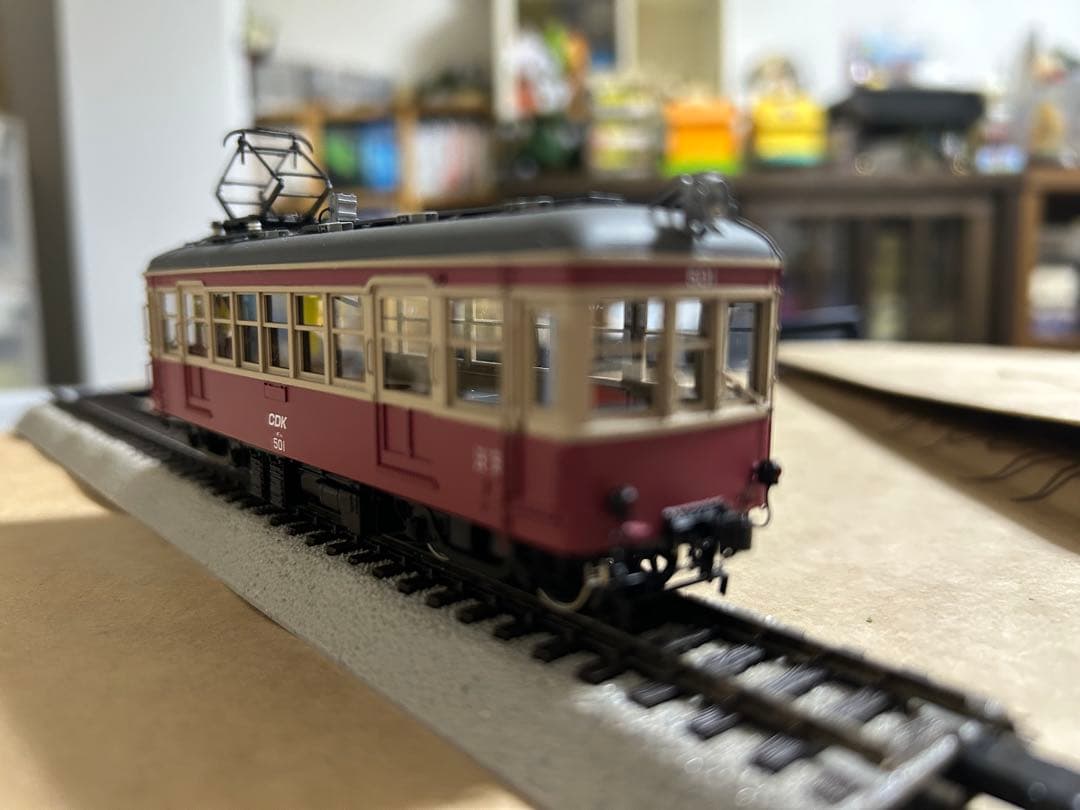 【ジャンク】モデルワム　1/87 12㎜ 銚子電鉄デハ501