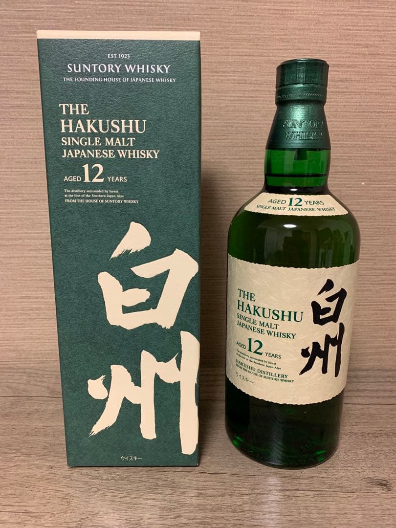 ウイスキー Suntory Hakushu 12 Years Single Malt