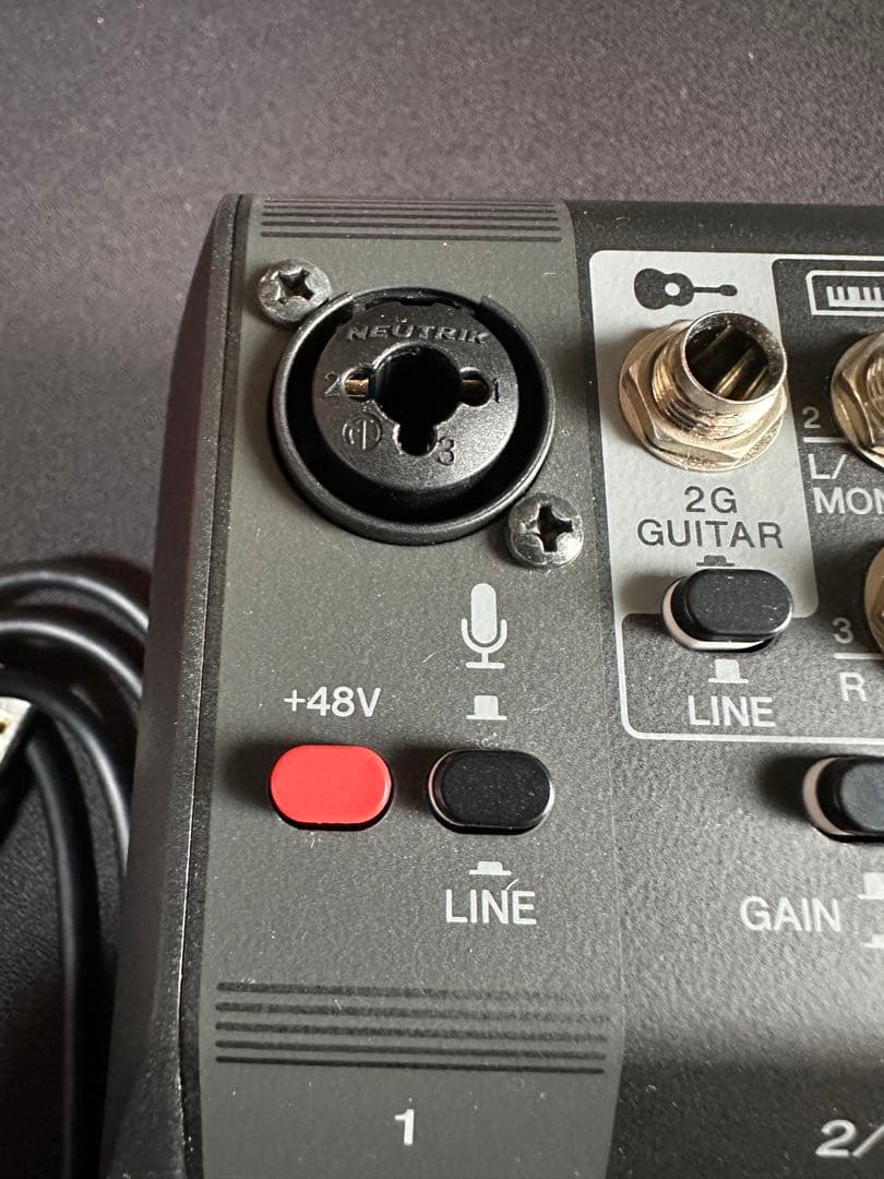 YAMAHA AG03 MK2 ライブストリーミングミキサー ブラック