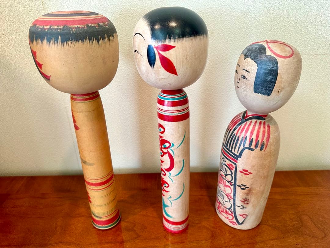 こけし　人形　 Kokeshi doll 郷土玩具　木製　小椋久太郎
