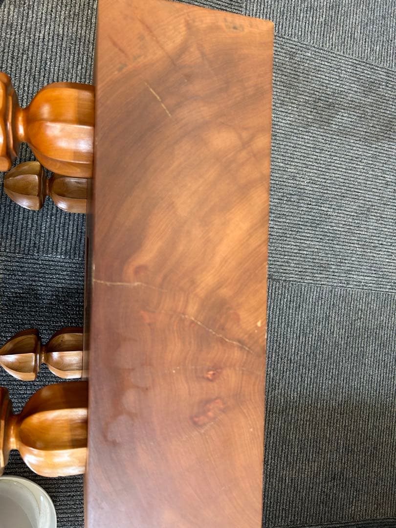 脚付き囲碁盤 碁石 碁笥 へそ付き囲碁盤　碁石セット