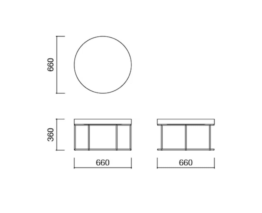 【だてまきこ】IDEE DIVANCO ローテーブル