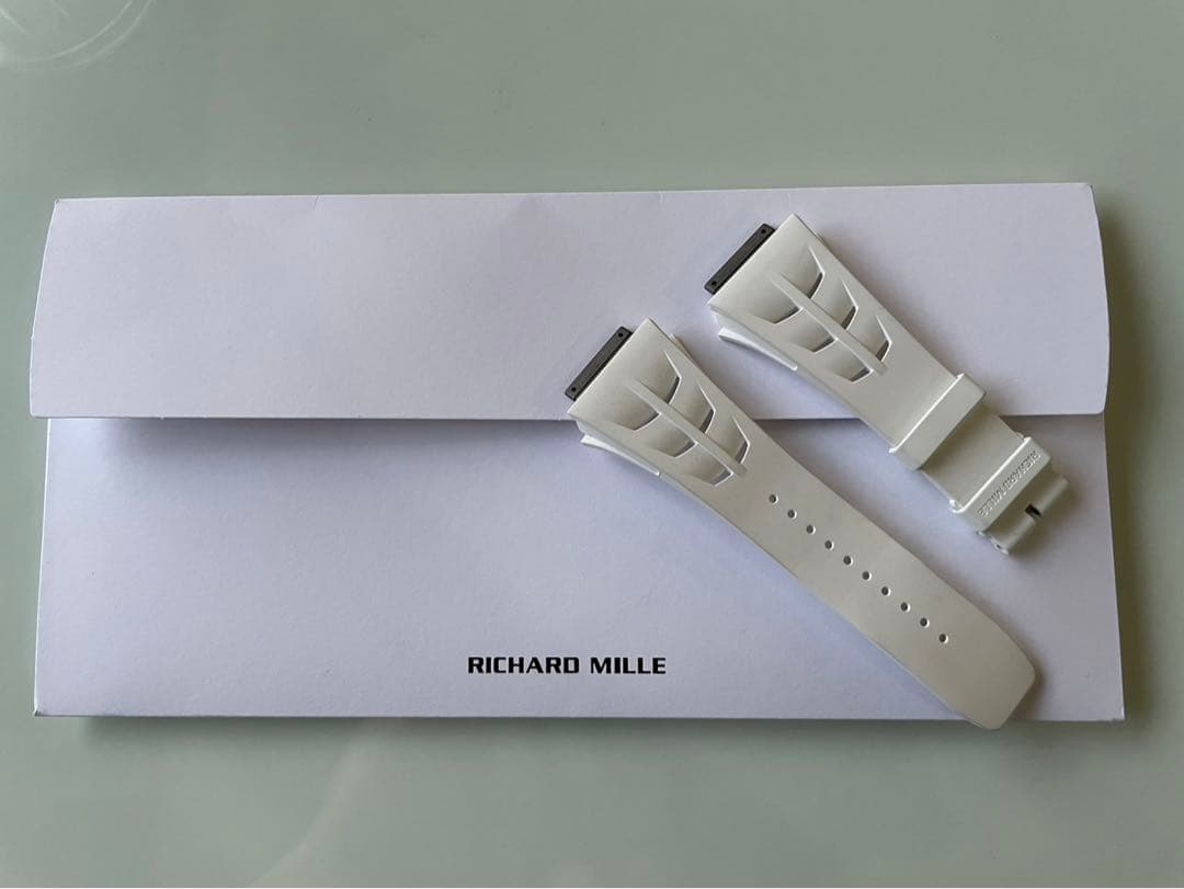 Richard Mille RM11用ベルトラバー　ホワイト
