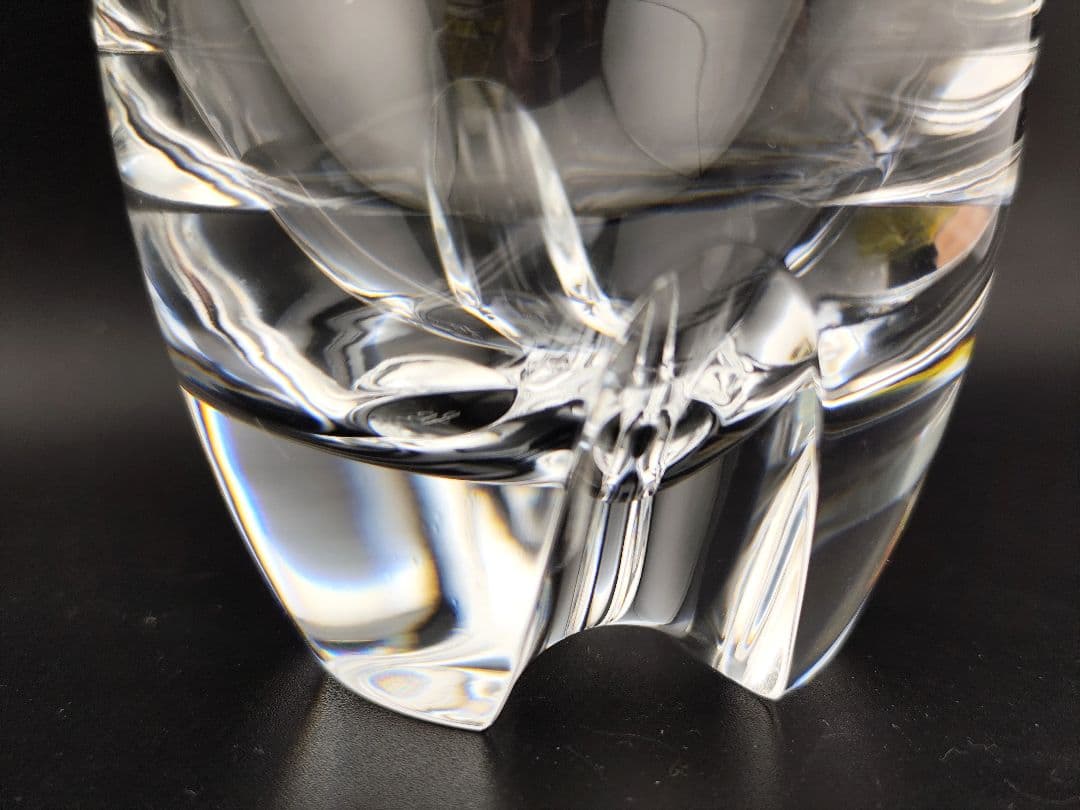 超希少品 HOYA ホヤクリスタル 佐々文夫サイン有（切子、江戸切子、薩摩切子）