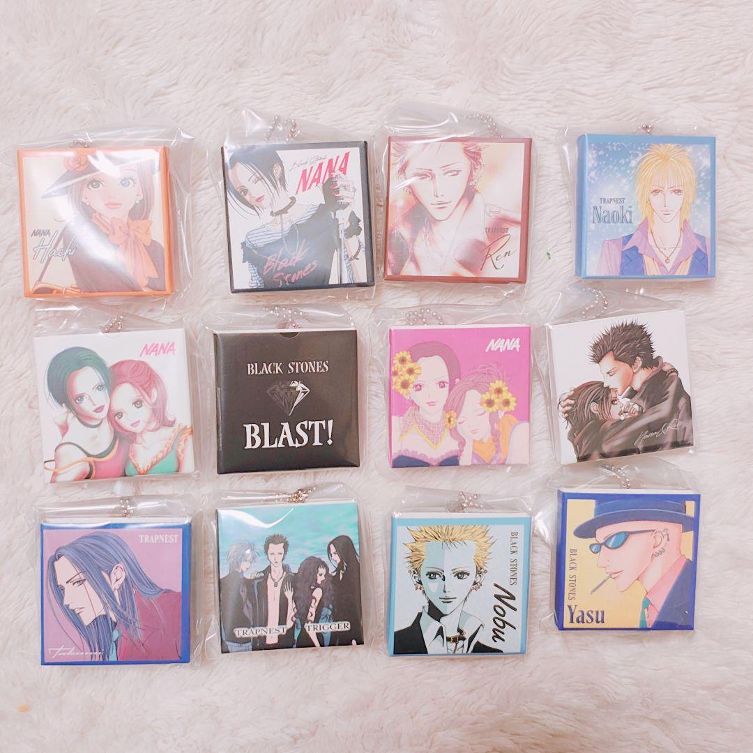 【在庫ラスト】NANA 矢沢あい　ガチャ　CD風アクリルチャーム　12種セット①