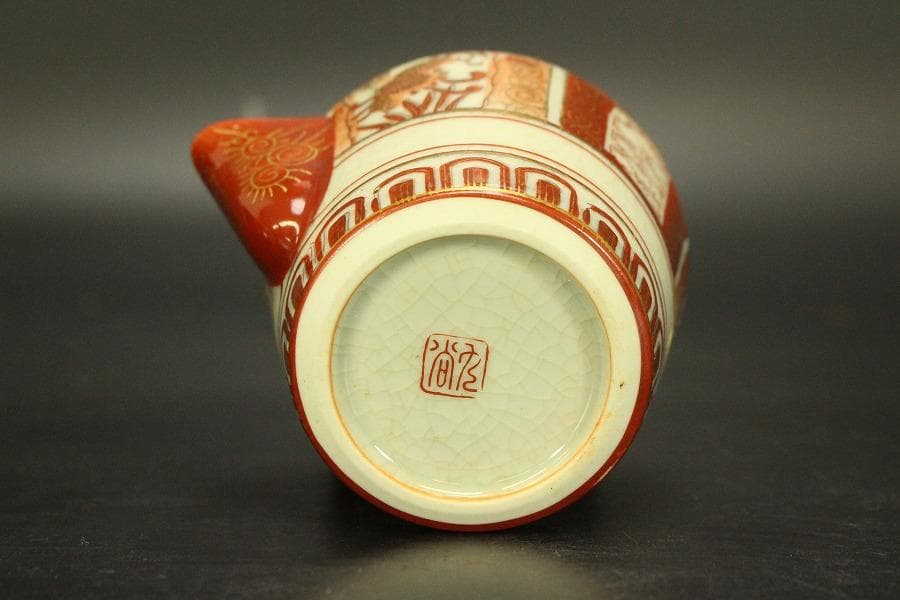 九谷 煎茶器揃 茶櫃 まとめて(A855)