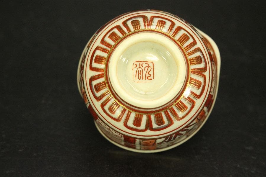 九谷 煎茶器揃 茶櫃 まとめて(A855)