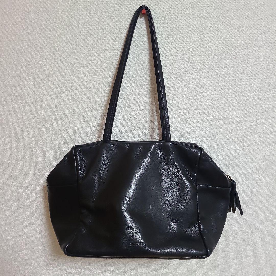 ダンサー　カレ　レザーバッグ L