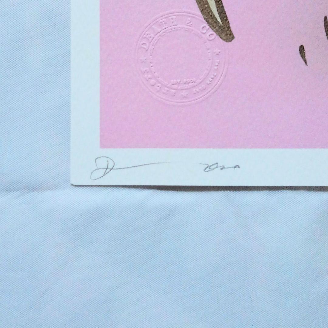 DEATH NYC　奈良美智【カウズ】アートポスター　極美品／未使用　No.30