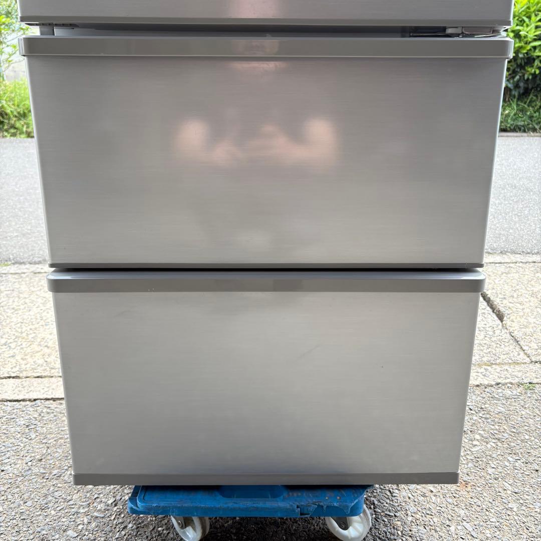 【福岡】AQUA ノンフロン冷凍冷蔵庫 AQR-27J(S) 272L 2020